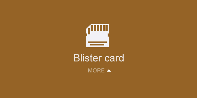 Blister card